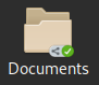 share icon folder