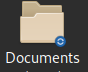 blue icon folder