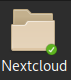 green icon folder